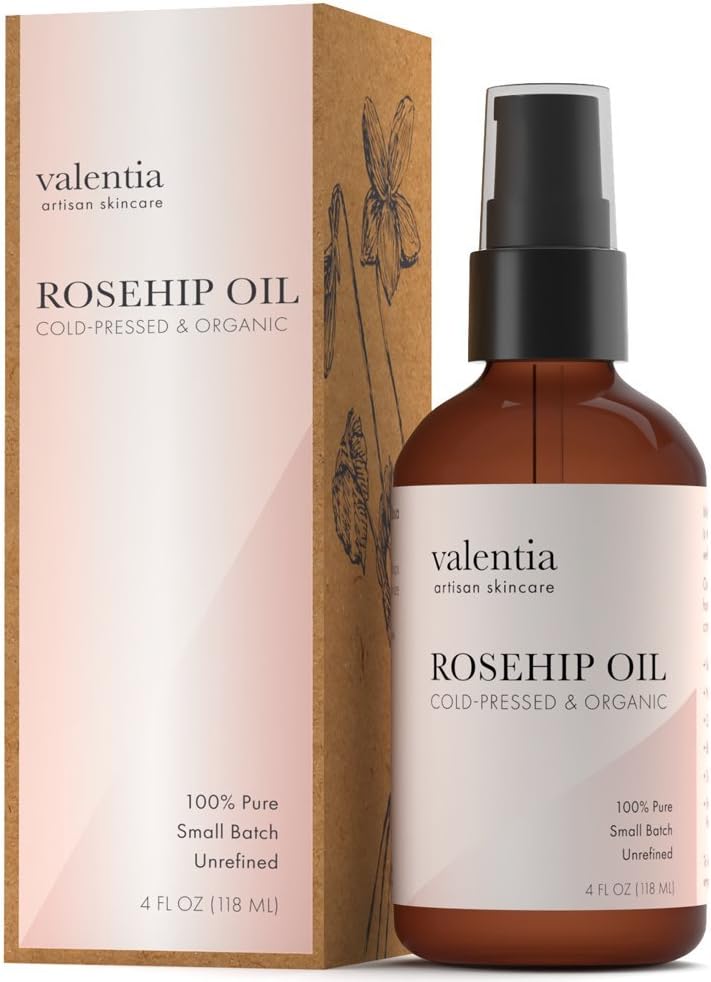 Valentia Organic Rosehip Seed Oil 4 Ounce