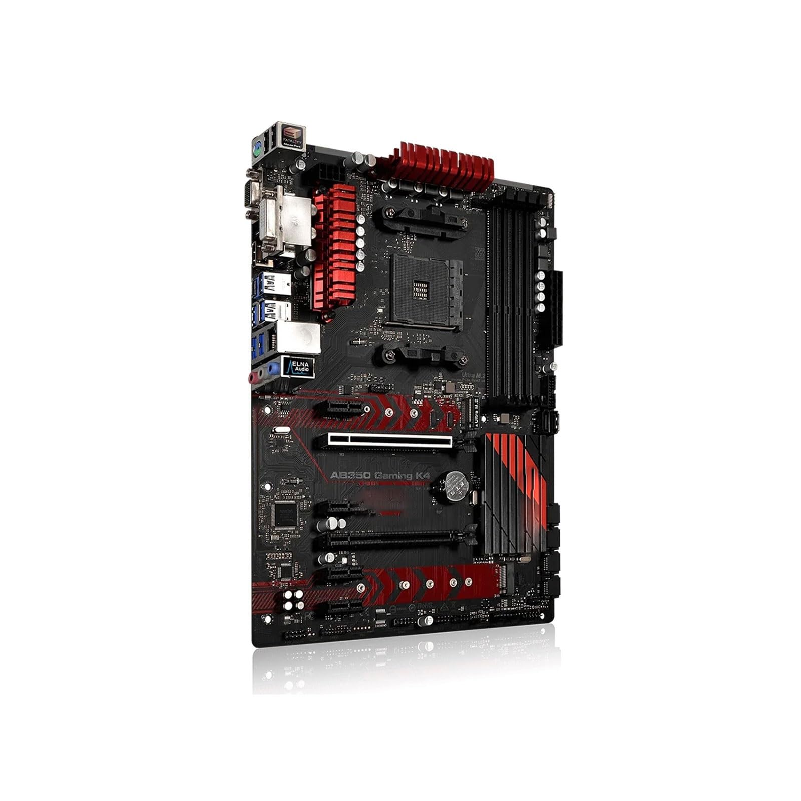 Placa Bases Fit For ASRock AB350 Gaming K4 Placa Base Socket AM4 B350M B350 Compatible con Ryzen 5 5600 1600 5700X 4300G CPU DDR4 64GB NVMe SSD ATX