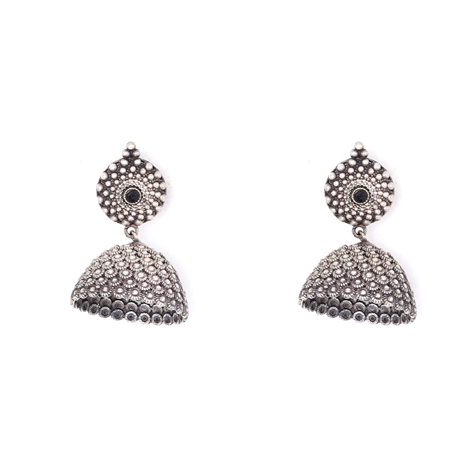 See full amazon price history chart for Teejh Dharvi Black Stone Antique Silver Jhumki For Women Teejh Dharvi Black Stone Antique Silver Jhumki For Women (B08XQWFTK9) Amazon Price History, Amazon Price Tracker