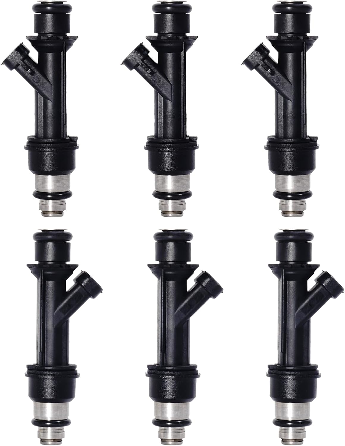 Fuel Injectors 12586551 Set of 6 Compatible with Buick LeSabre 2001-2004, Park Avenue 2001-2005, Regal 2001-2004, Chevy Camaro 2000-2002, Impala 2000-2004, Pontiac 3.8L