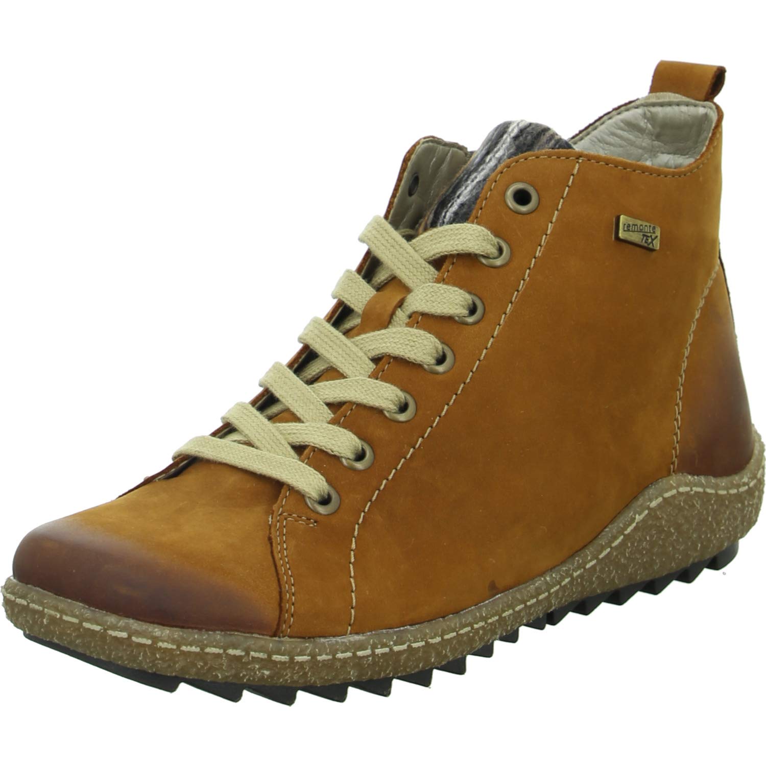 Remonte Ladies Casual Ankle Boots R4789-22 - Brown Leather - UK Size 7.5 - EU Size 41 - US Size 9.5