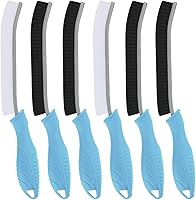 Vista 19 de Cepillo de Limpieza de Hendiduras de Cerdas Duras - Cepillo de Fregar para Espacios Estrechos, Cepillo de Limpieza Pequeño, Cepillo de Lechada