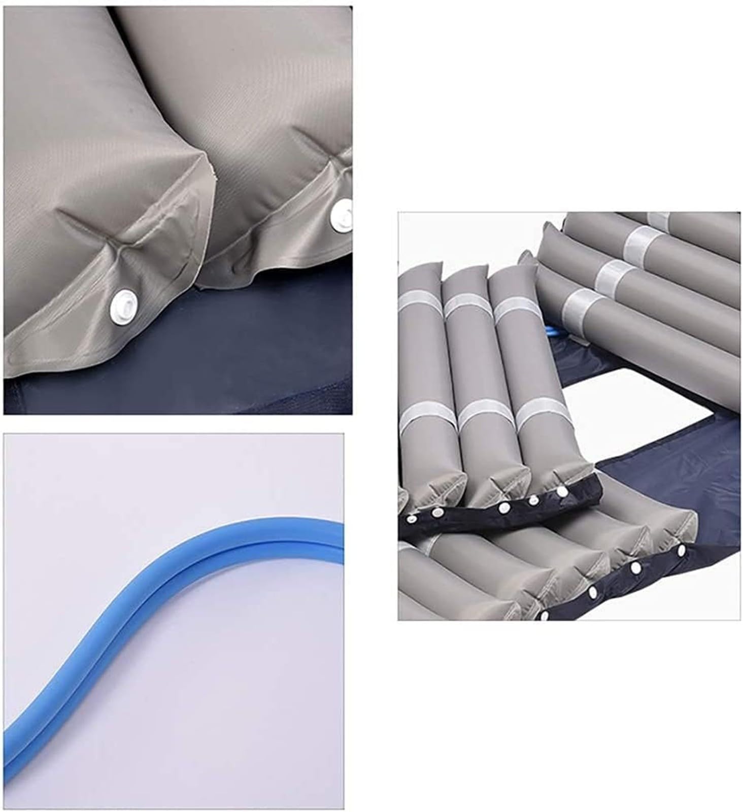 REHOOF Colchón Antiescaras A Presión De Aire, Antiescaras con Alternancia De Células, Waterproof,Colchón con Compresor Personas Encamadas, Prevención De Úlceras, 200 X 90 Cm B