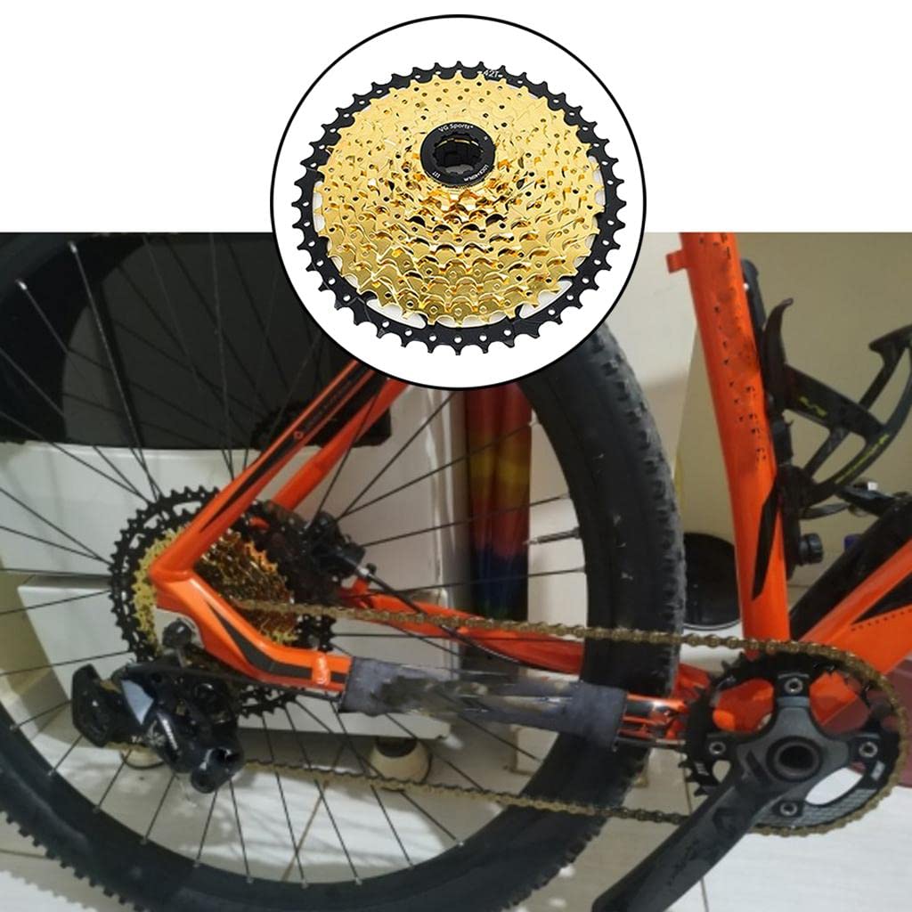 Piñón Libre para Bicicleta, 9/10 11T-42T Piñón de Cassette para Bicicleta, Piñón Libre para Bicicletas de Montaña, Accesorios de Repuesto para Ciclism