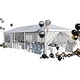 Flamaker Heavy Duty 10'x30' Party Tent – Waterproof Wedding Canopy, Outdoor Event Gazebo with Removable Sidewalls (White)