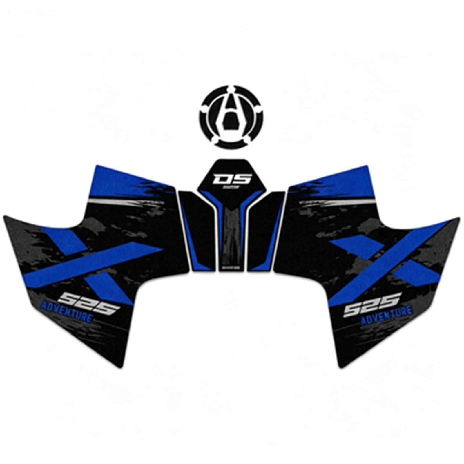 Motorcycle 525DSX Fuel Tank Pad Stickers Protector Anti Slip Decals for Voge for Valico 525 DSX DS525X 2023-2025 Accessories(Color4)