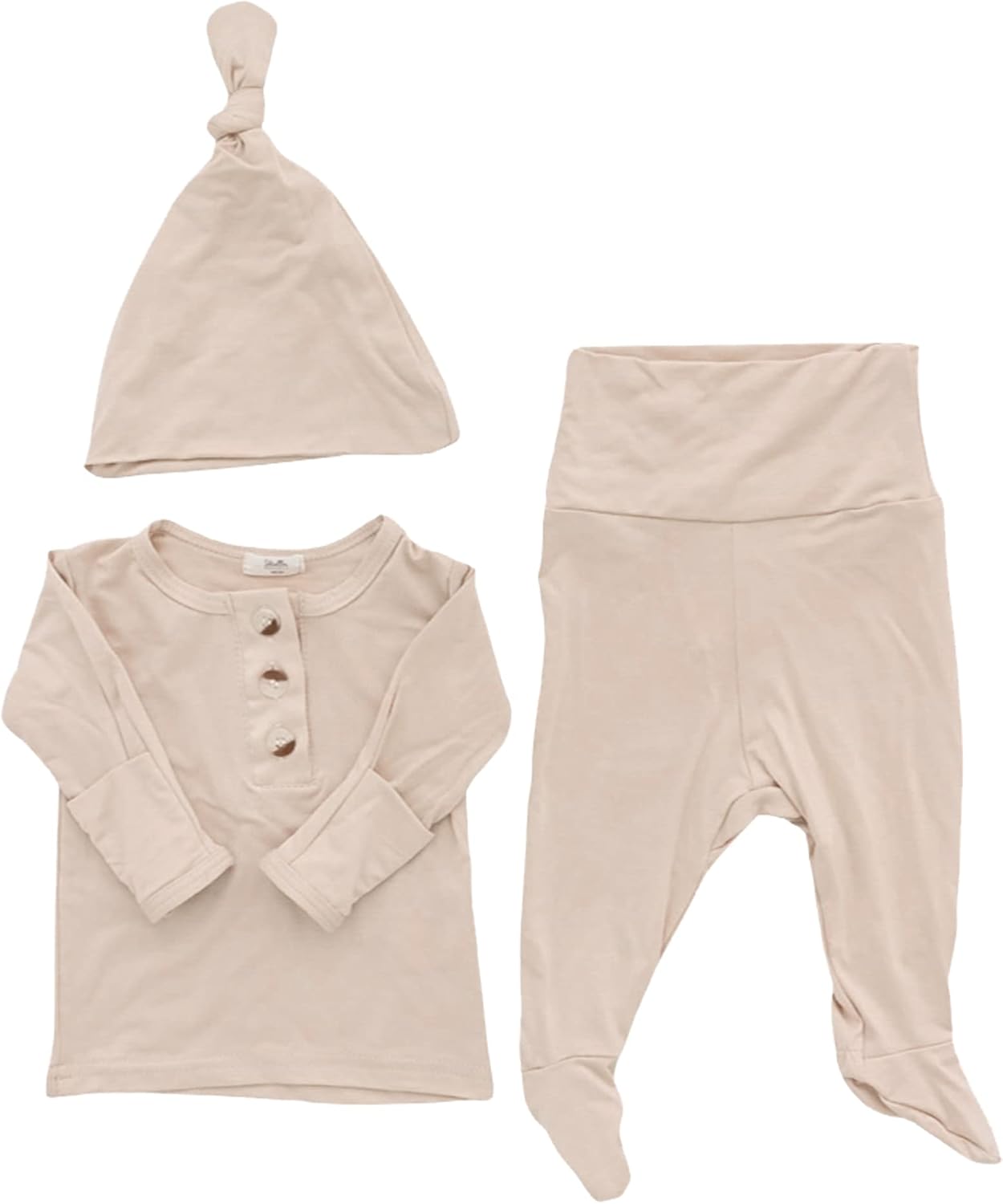 Stroller Society Baby Outfit Set, Soft Baby Clothes, Neutral Newborn Clothes
