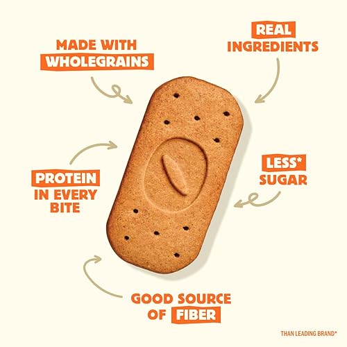 Miniatura 4 de Olyra Galletas de desayuno orgánicas – Algarroba de avellana – Snacks saludables para adultos – Snacks de oficina – Galletas saludables – Bocadillo