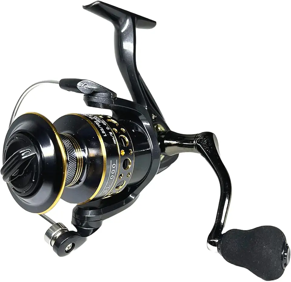 MARURI, Molinete de Pesca Alto Mar SL 4000-15 Rolamentos - Drag: 12kg - Aluminio