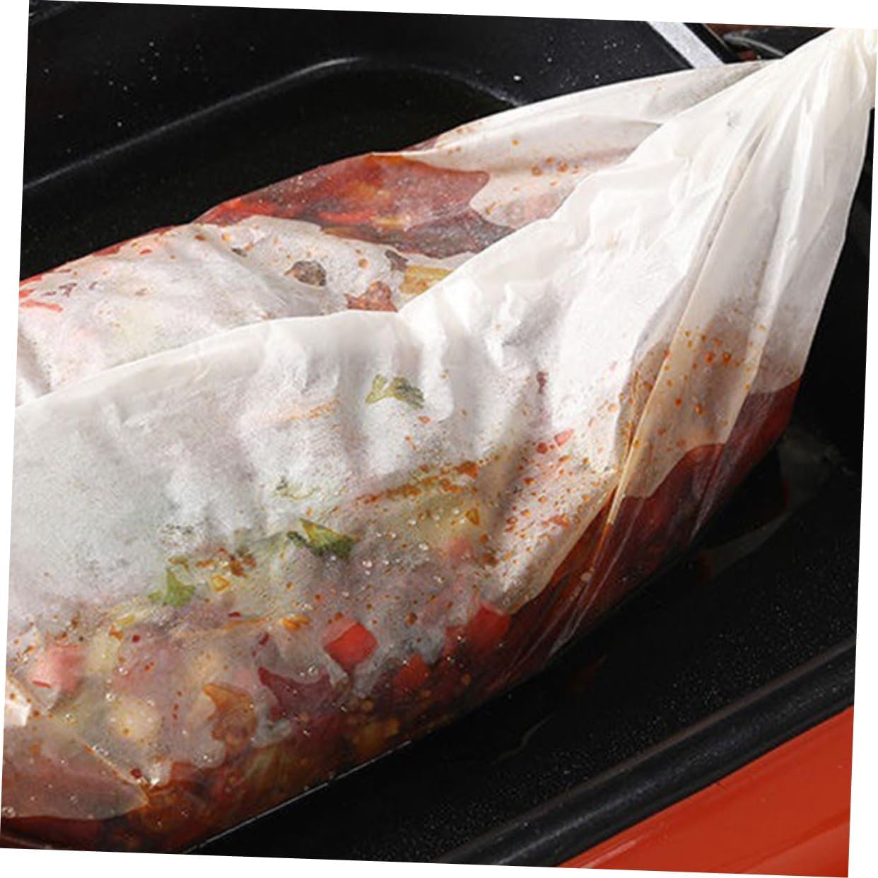 TOYANDONA 40sheets Food-grade Parchment Paper Non-stick Bbq Baking Liner High-temperature Resistant Oil Baking Grilling and Steaming