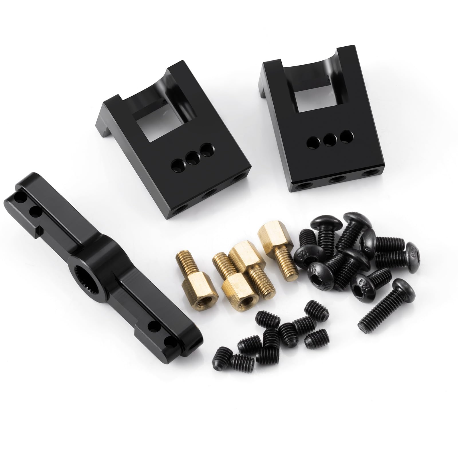 AXspeed 1/14 Aluminum Axle Differential Control Seat Compatible with Tamiya Trailer RC Truck - Image 2