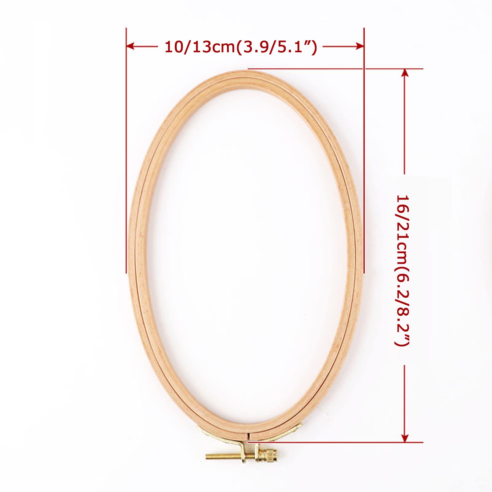 MRKU Soporte para Bastidor de Bordado DIY, Kit de Costura para Punto de Cruz, ecológico y sin Fallos, Ideal para Manualidades, Costura práctica y decoración de Coronas.