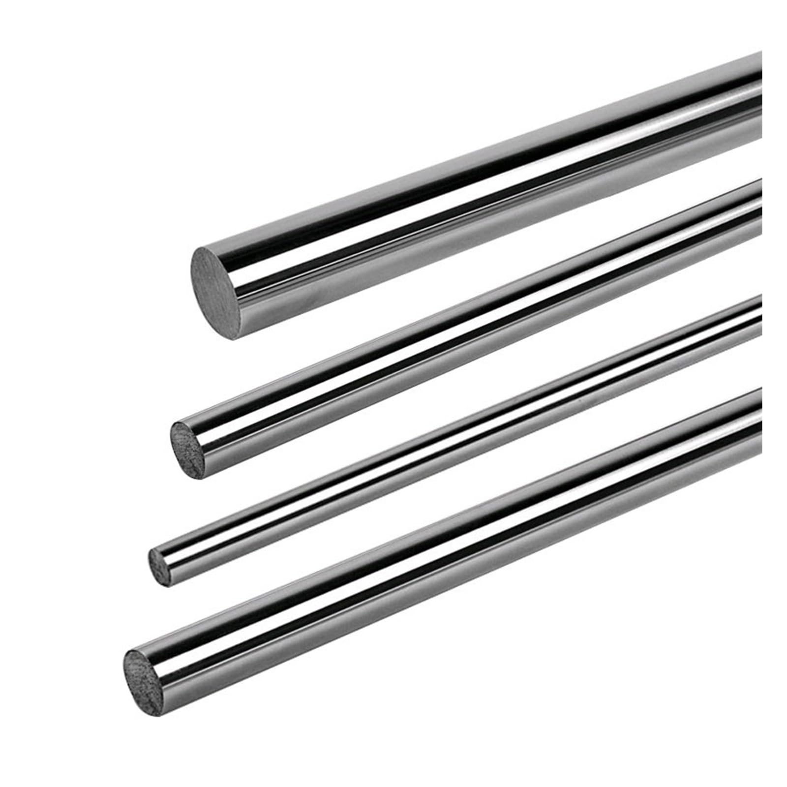 Schaft aus Edelstahl 303, 4 mm, 5 mm, 6 mm, 8 mm, 10 mm, 12 mm, 7 mm, 18 mm, Linearwelle, metrischer Rundschaft, Erdstab 100 200 300 500 mm 700 mm (12 mm, 300 mm)