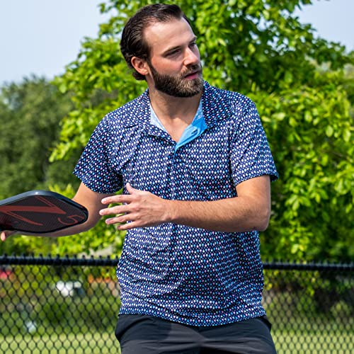 ChalkTalkSPORTS Pickleball Short Sleeve Polo Shirts - Pickleball Performance Sport Polo - Youth & Adult Sizes2
