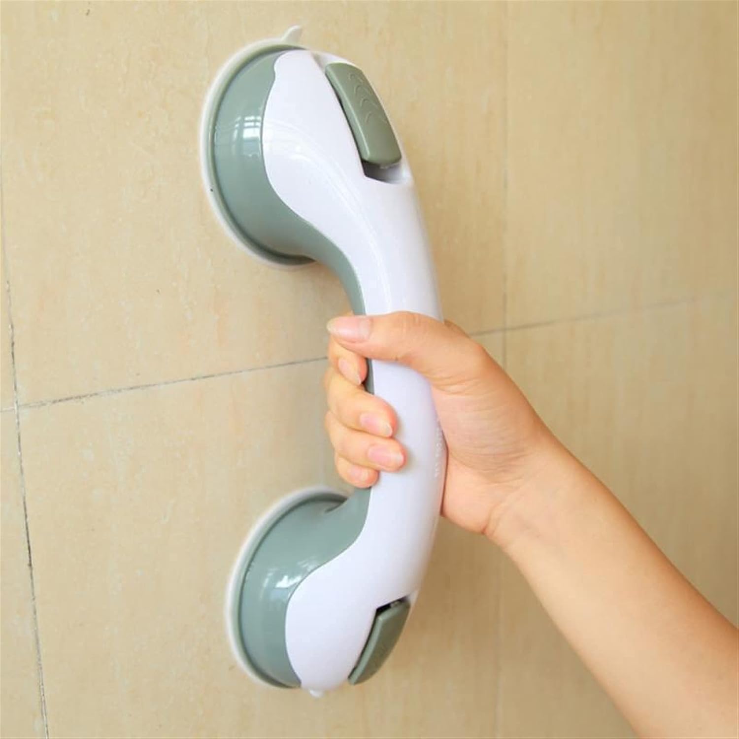 Handrail，Shower Grab Bar, 1/2/3Pcs Non-Slip Support Toilet Bathroom Safety Handle Vacuum Suction Cup Grab Bar/As Show/1Pc