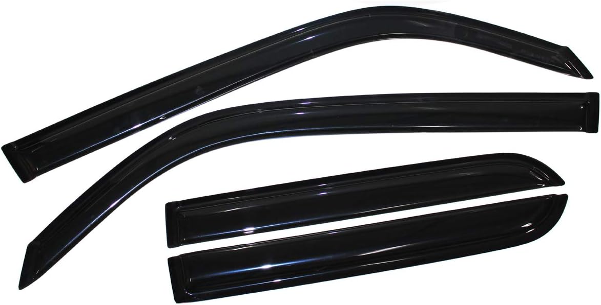 4pcs for 2010-2019 4Runner Sun Rain Guard Window Visor