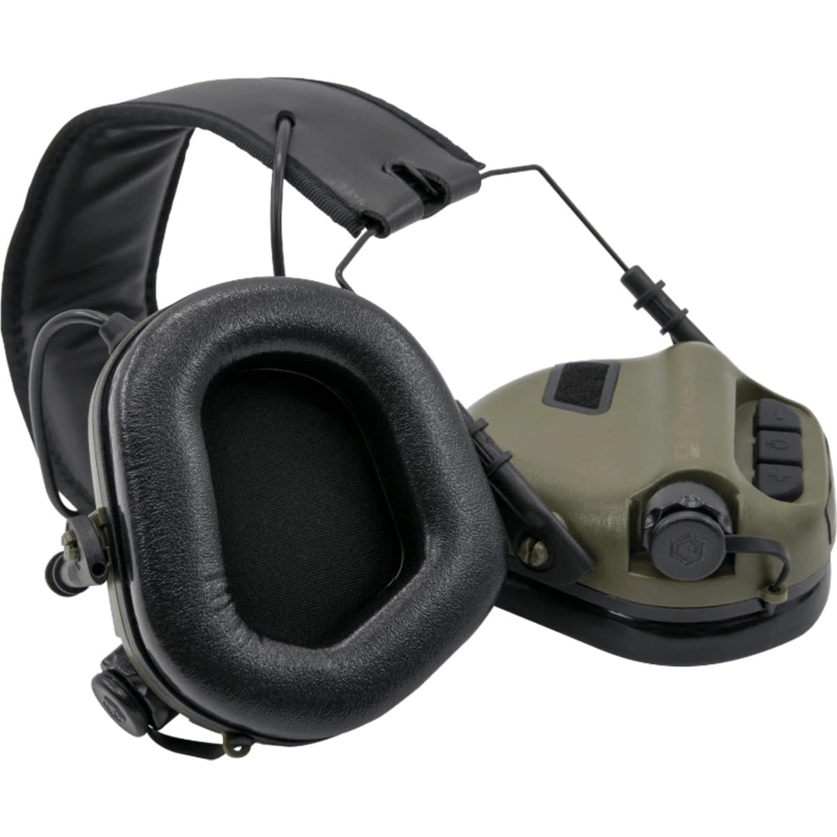 Earmor M31 MOD3 - Protector auditivo electrónico, color verde