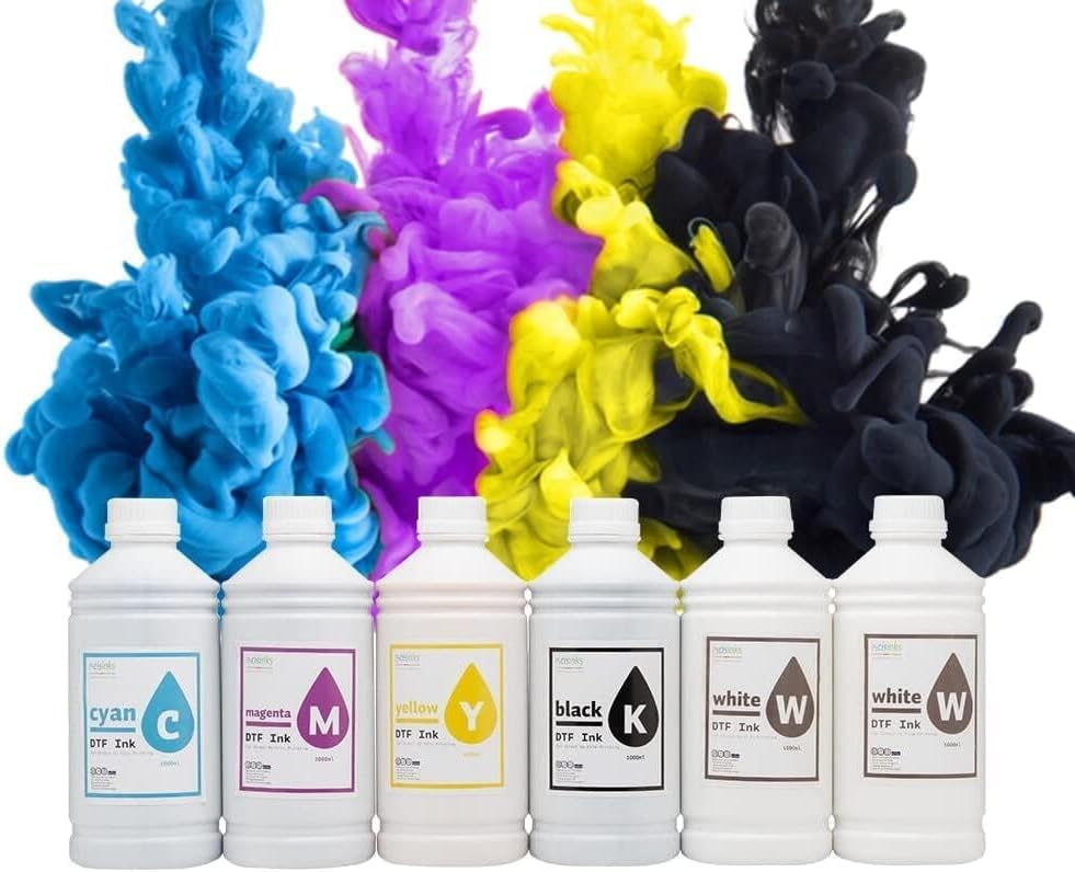 Premium DTF Ink Bottle Refill Set 1000ML- Direct to Film Heat Transfer Printing, Conversion Kit, Compatible w/DTF Film-Magenta
