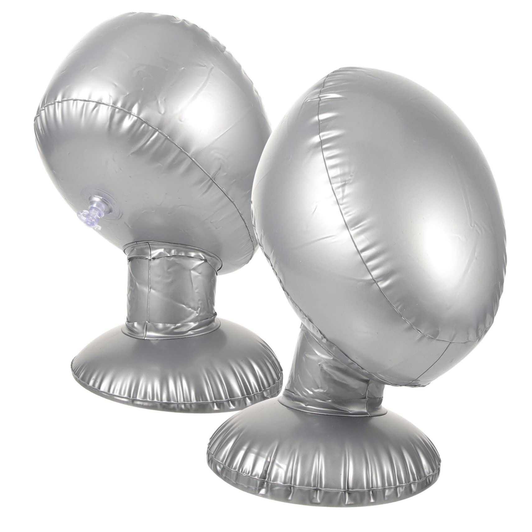 OKUMEYR Wig Mannequin Head Display Stand Inflatable Hat Holder for Multiple Wigs Hair Styling