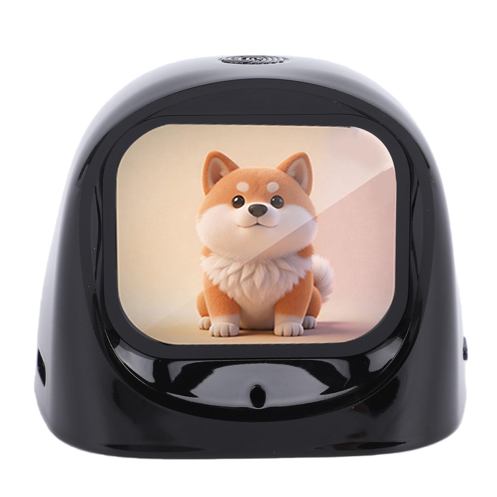 Robot per Cruscotto Auto AI Smart Car Companion con Display da 2 01 Pollici Supporto Magnetico Monitoraggio Auto in Tempo Reale Intrattenimento di Viaggio Interattivo per Viaggi di Famiglia