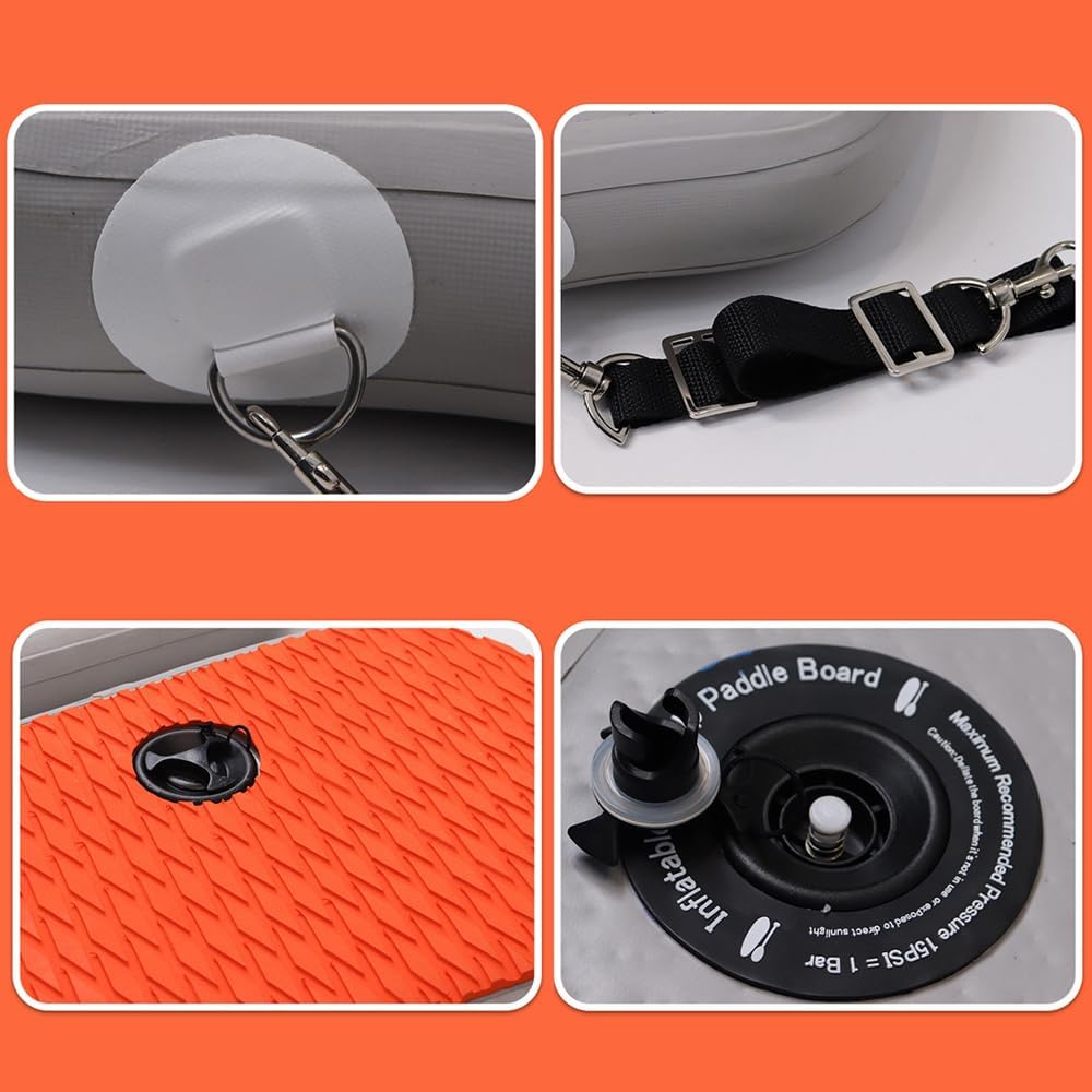 インフレータブルカヤックシート、背もたれ付き、釣りボートカヤック用調節可能なカヌー背もたれシート