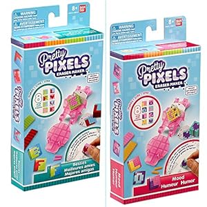 Bandai Pretty Pixels Radiergummi-Fabrik Mini-Set
