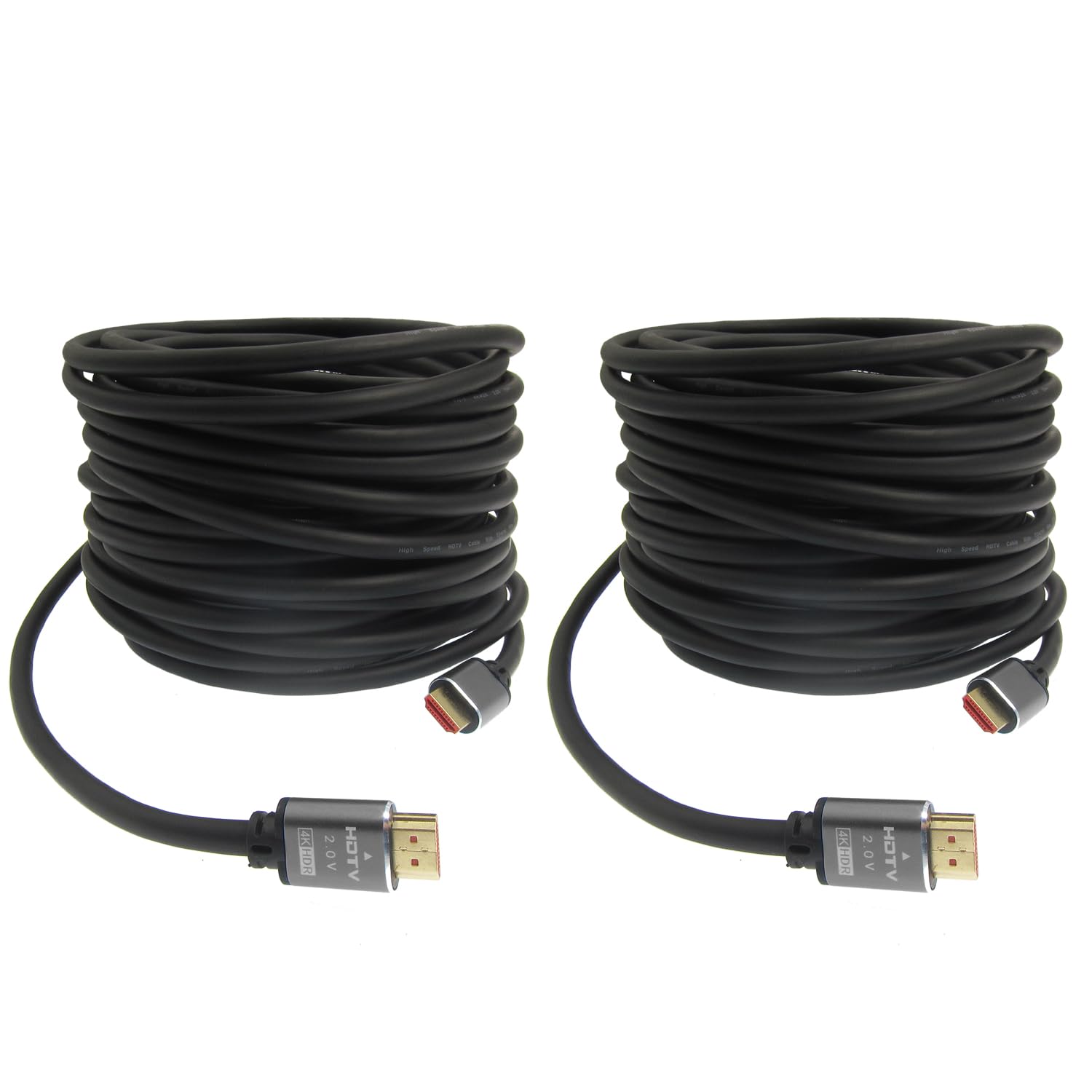 50 ft hdmi Cable,Long hdmi Cable 50ft 4K/60Hz Compatible 2K@120Hz/60HZ/30HZ 1080p 720P, 18Gbps high-Speed HDMI 2.0 Cables and HDR 3D ARC TV, PS3/4 one