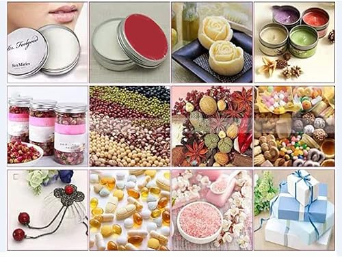 Miniatura 9 de Othmro 3 latas redondas de metal de 5.1 onzas, tarros de lata de aluminio, recipientes recargables de 5.1 fl oz, latas de lata con tapa de tornillo