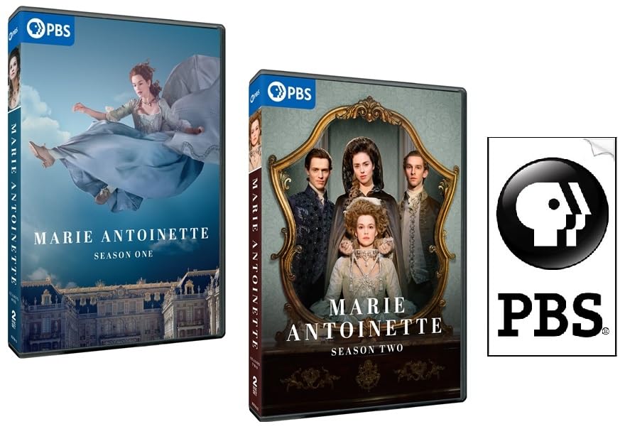 Marie Antoinette, Complete Seasons 1 & 2 DVD Plus Bonus PBS Sticker