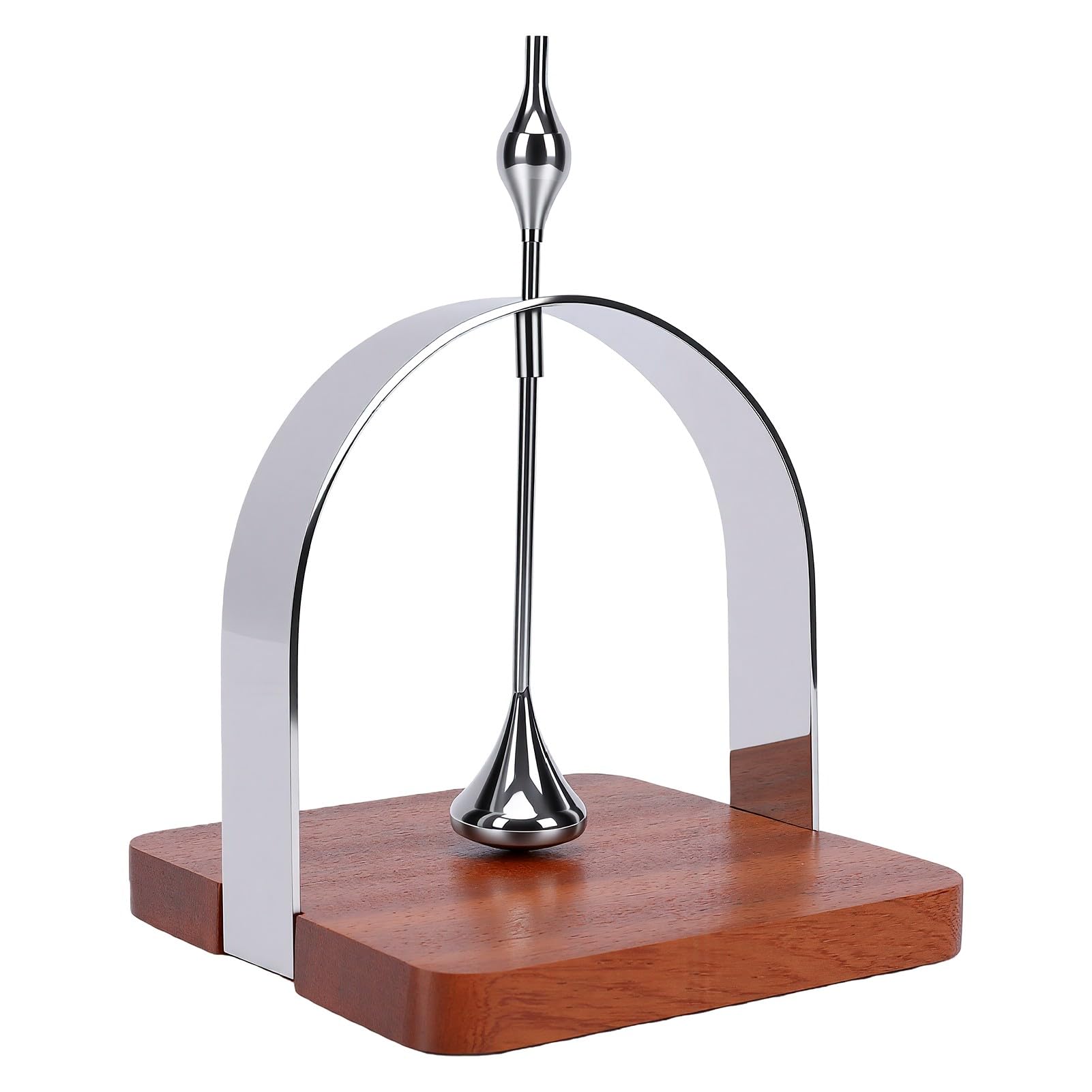 Fdit Portatovaglioli in Legno di Noce Dispenser per Fazzoletti Decorativi in ​​acciaio Inossidabile con Sfera a gravità Ponderata per Tavolo da Pranzo da per Uso Interno Ed Esterno