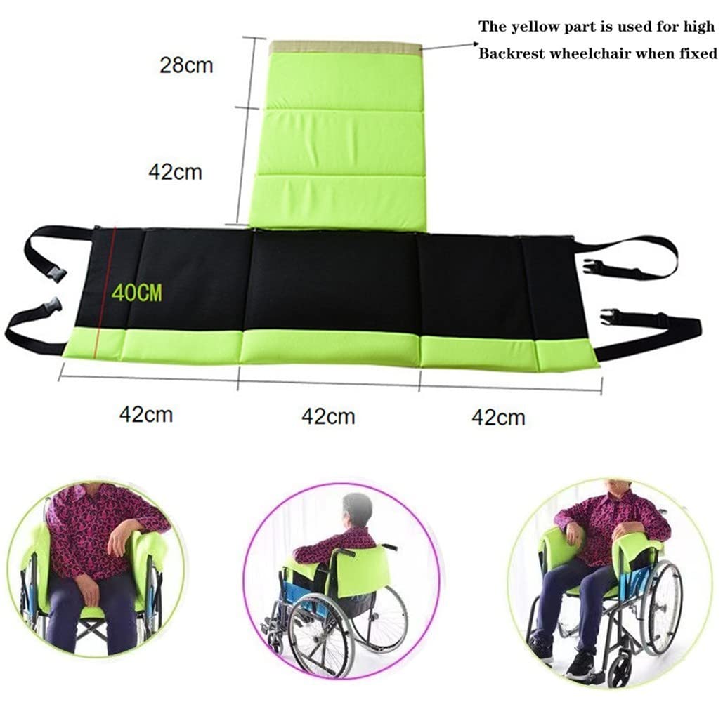 REMEK Cojin Antiescaras para Silla De Ruedas, CojíN De Silla De Ruedas CojíN De Asiento con Soporte Lumbar Antiescaras Almohada De Silla De Oficina