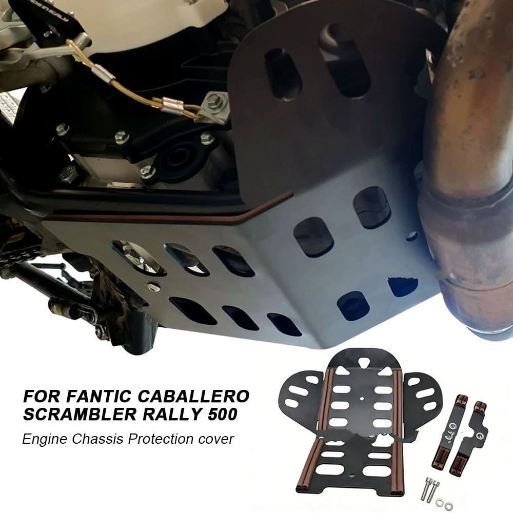 Osłona płyty podwozia Do Fantic Caballero Scrambler 500 Osłona podwozia motocykla Skuteczna