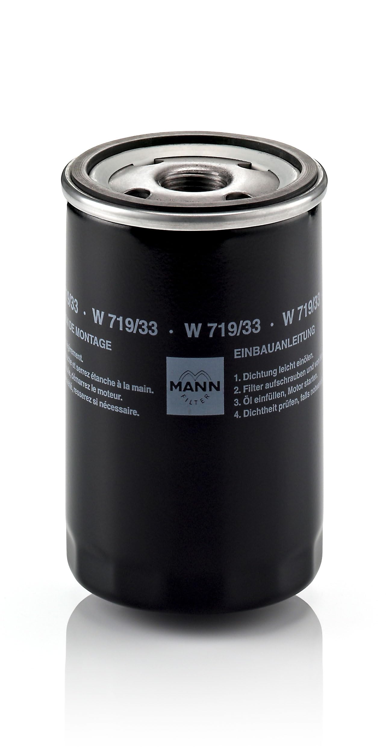 Oil filter Spin-on Filter W 719/33 MANN-FILTER for ROVER MG