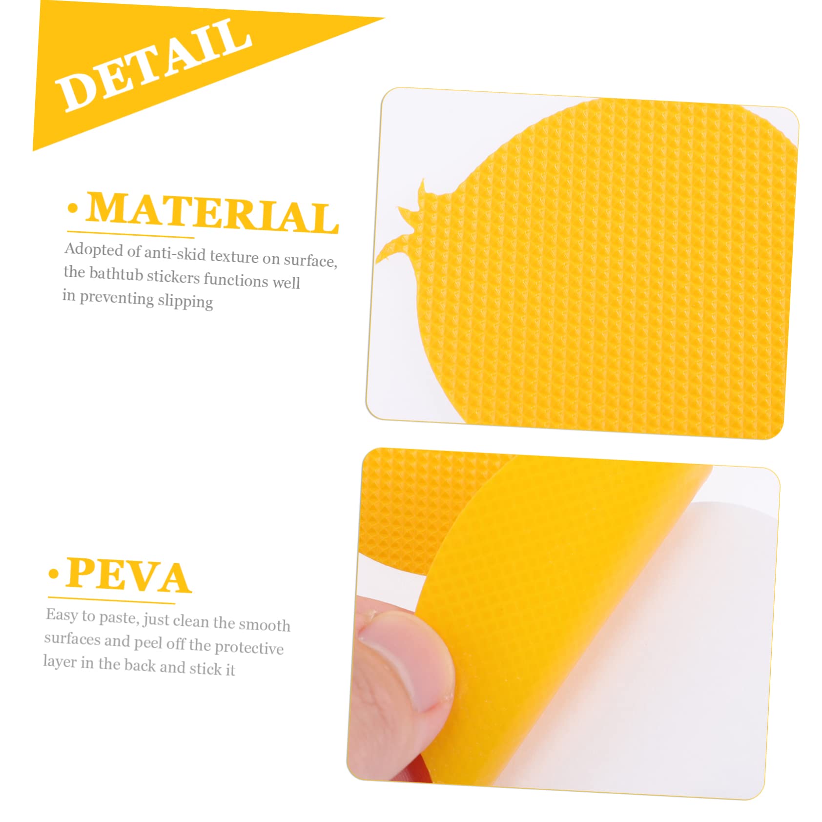 Ciieeo 5 Juegos Suelo Pegatinas Stickers Infantiles Pegatinas Infantiles Pegatinas Adhesivas Pegatinas Antideslizantes para el Suelo decoración bañera calcomanías Impermeables para baño