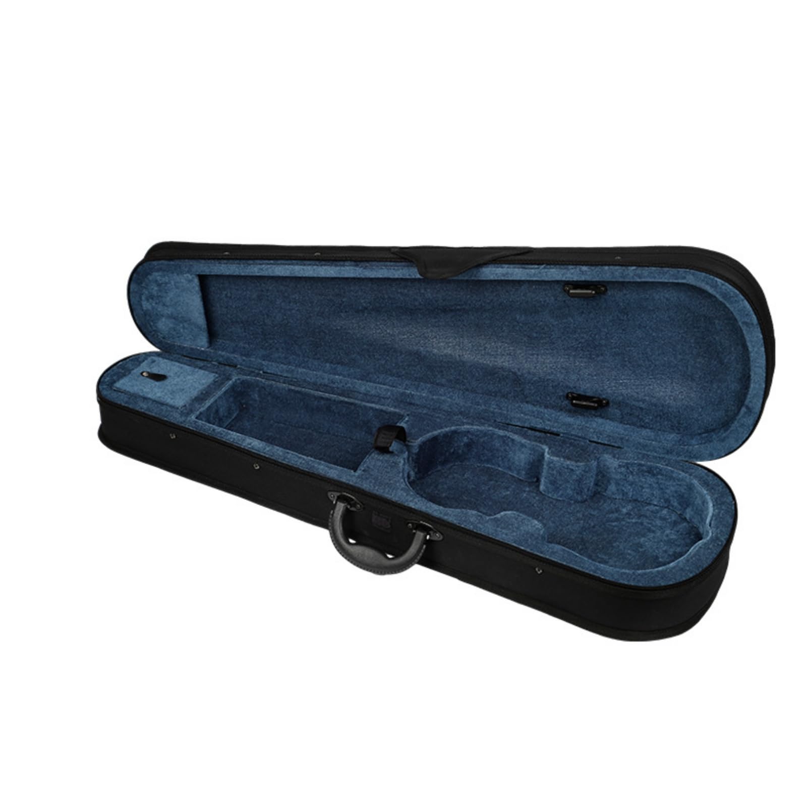 predolo Estuche Triangular Violín Rígido Estuche Violín con Correas Resisn para Viajes, 3/4