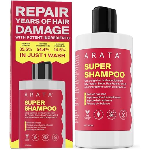 Arata Hair Defense Shampoo - Strengthens - 300ml