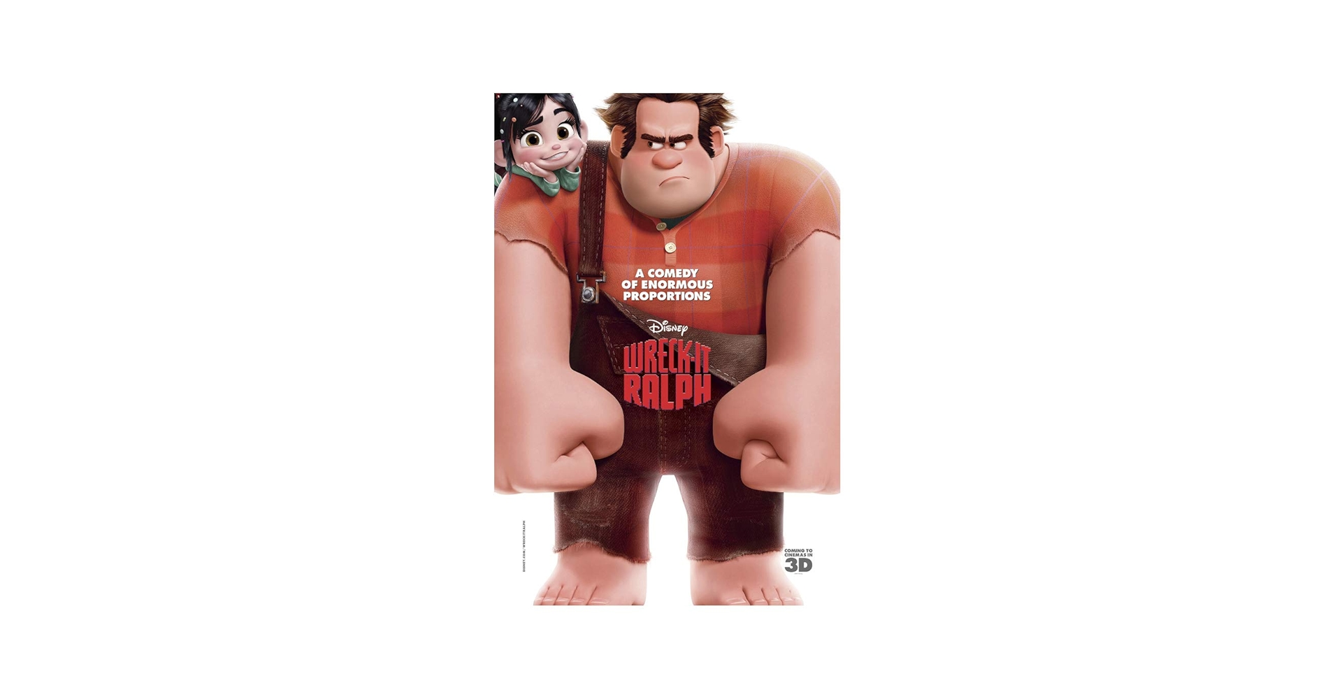 Amazon.co.jp: Wreck It Ralph映画ポスター2 Sidedオリジナル