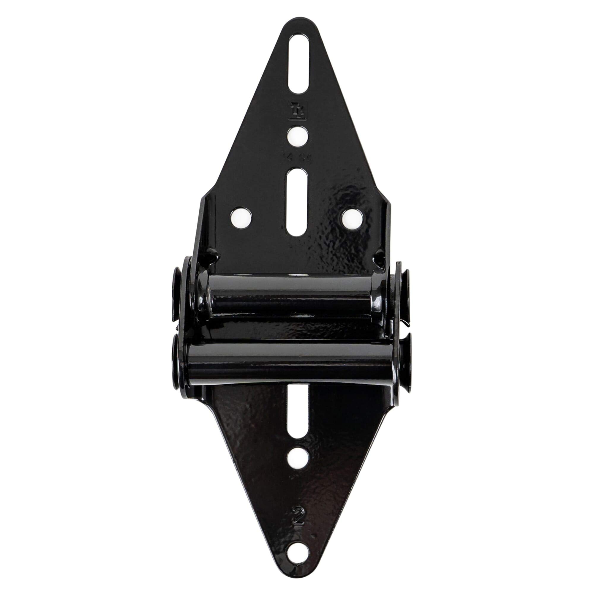 Ideal SecurityGarage Door Hinge No.2, Black Powder Coated (Pak of 1)