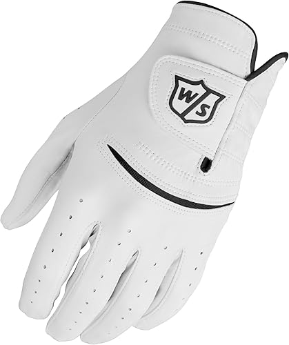 Miniatura 2 de Wilson Sporting Goods WGJA00648XL - Guante de golf para mano izquierda para hombre, extra grande, blanco, WGJA00648XL