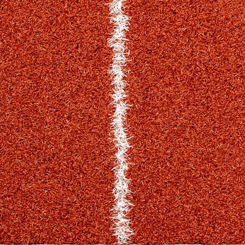 All Turf Mats® Softball Pitching Mat – 3x10 Portable Nylon Fastpitch Mat with Rubber Mound and Non-Slip Backing for Indoor and Outdoor Pitcher Training, Softball Practice Equipment - Thumbnail 3