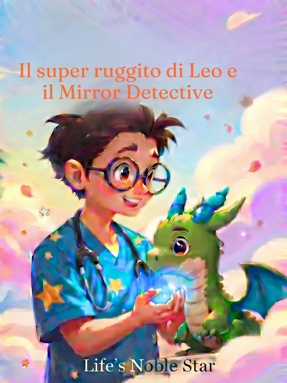 Il super ruggito di Leo e il Mirror Detective (Pädagogisch wertvoll für Praxen und Familien)