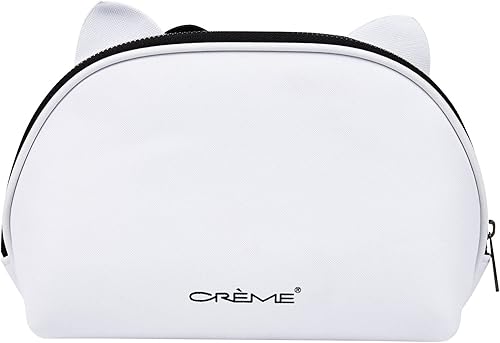 Miniatura 2 de The Crème Shop Hello Kitty Dome - Bolsa de viaje para maquillaje, color rosa rubor, Blanco, Bolsa de viaje de maquillaje