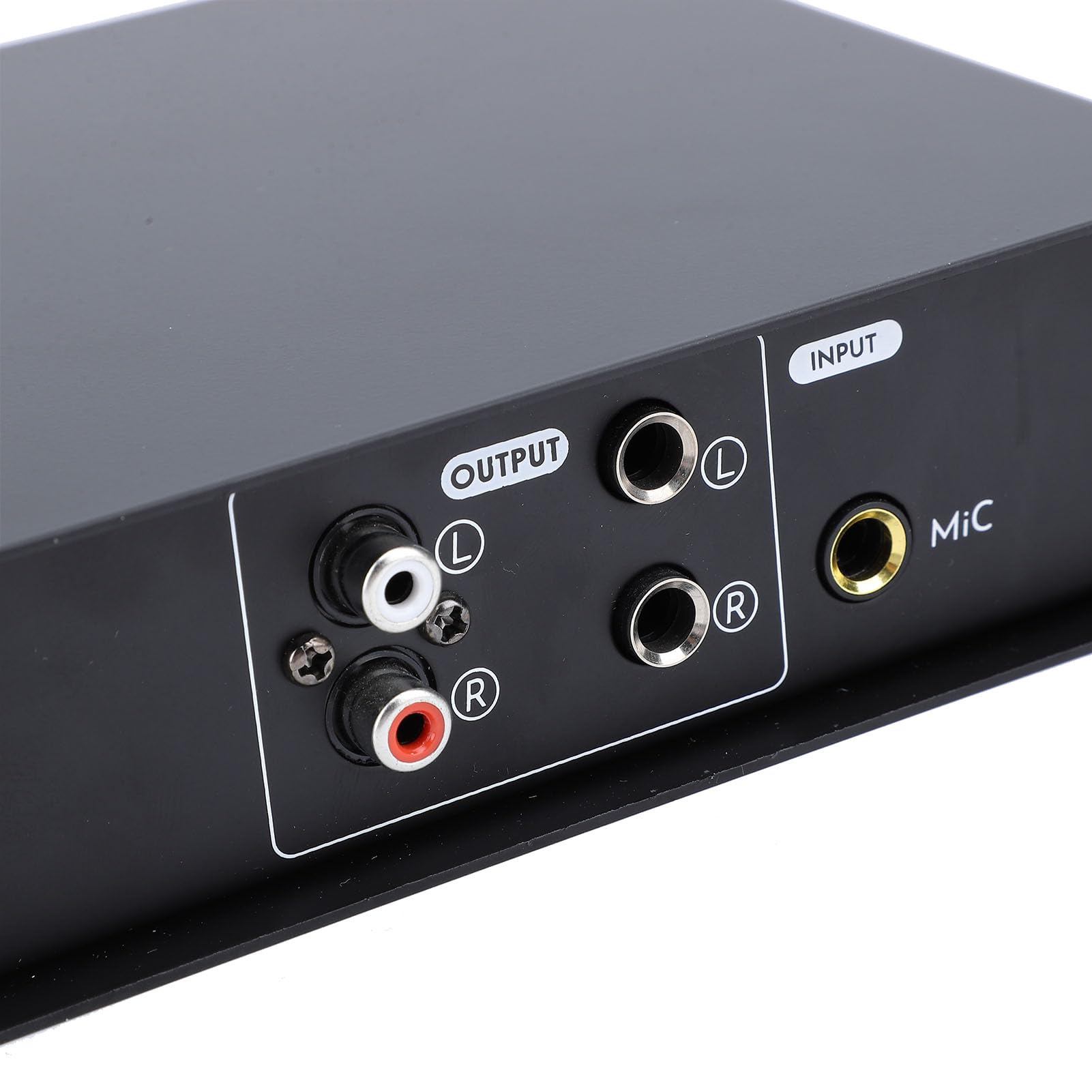 Mixer Digitale 2 In 2 Out, Console di Mixaggio Audio Professionale con 48V Phantom Power, Interfaccia Audio USB, Costruzione in Metallo per Registrazione Strumenti, Live P