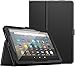 Price comparison product image MoKo Case Fits Kindle Fire HD 8 & 8 Plus Tablet (10th Generation, 2020 Release),Slim Folding Stand Cover with Auto Wake/Sleep - BLACK