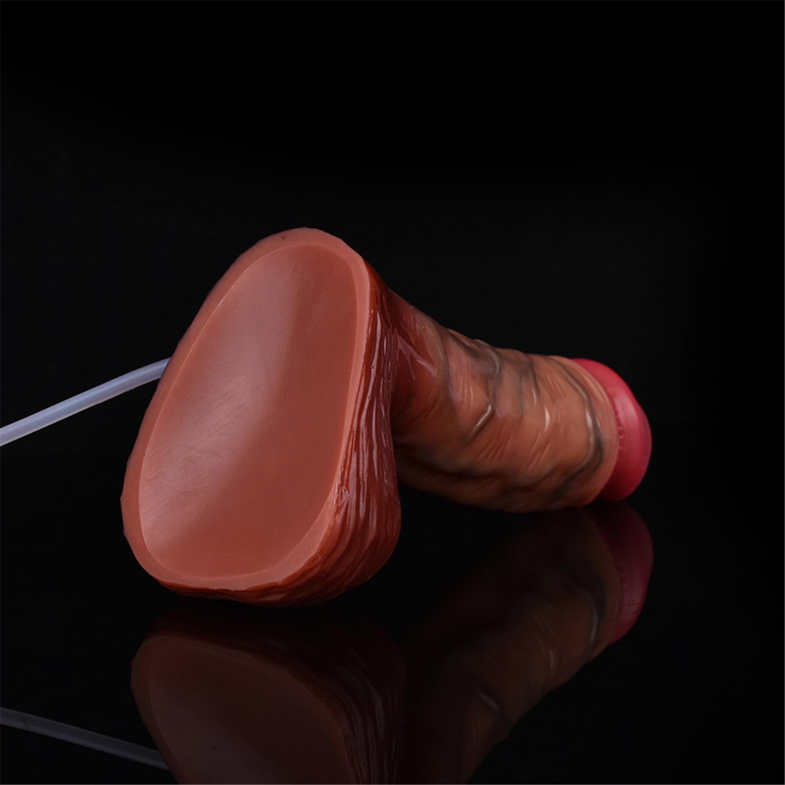 Dildo in silicone che spruzza, funzione di spruzzo d'acqua, plug anale for pene con funzione di spruzzo di sperma, dildo anale, giocattoli sessuali for punto G for donne e uomini