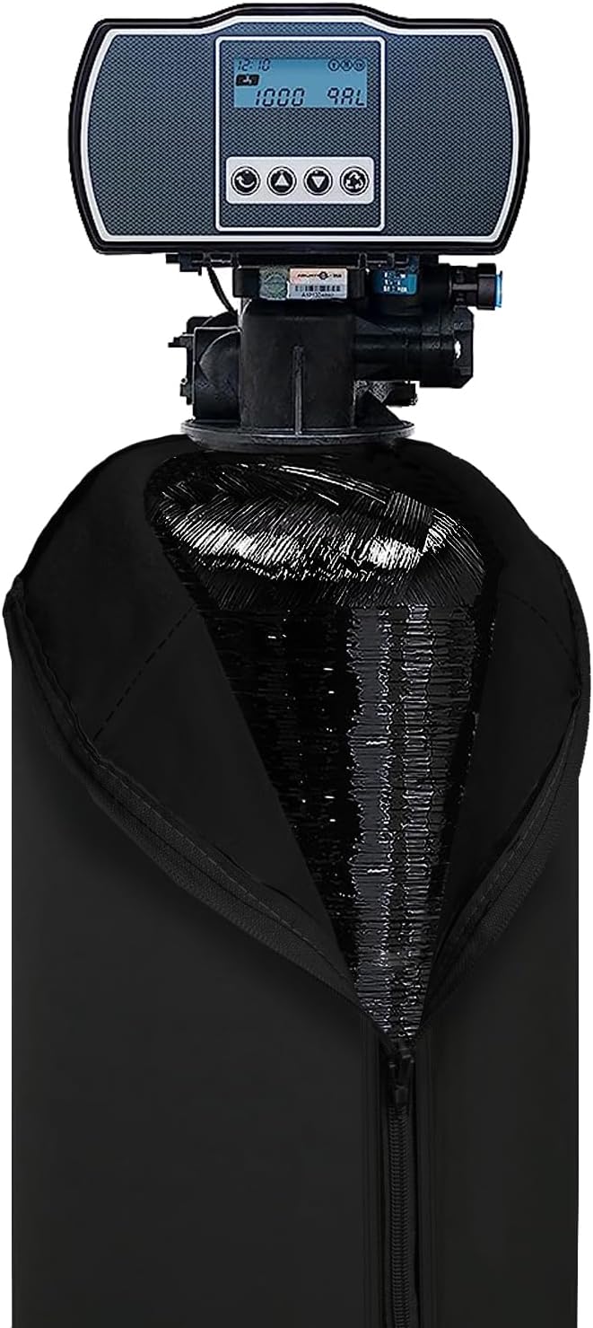 Bitubi Water Softener Neoprene Sweat Jacket, Outdoor Water Softener and Filter Tank Cover to Prevent Sweating, Water Softener Insulated Cover (10x54, Black) 10x54(Tank Jacket) Neoprene Sweat Jacket (Black)