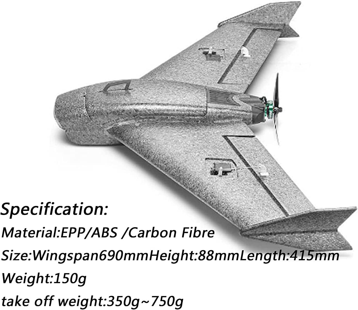 Buy SoloGood Fixed Wing RC Plane FPV Ripper R690 EPP Foam Airplane Flying Model Aircraft Kit