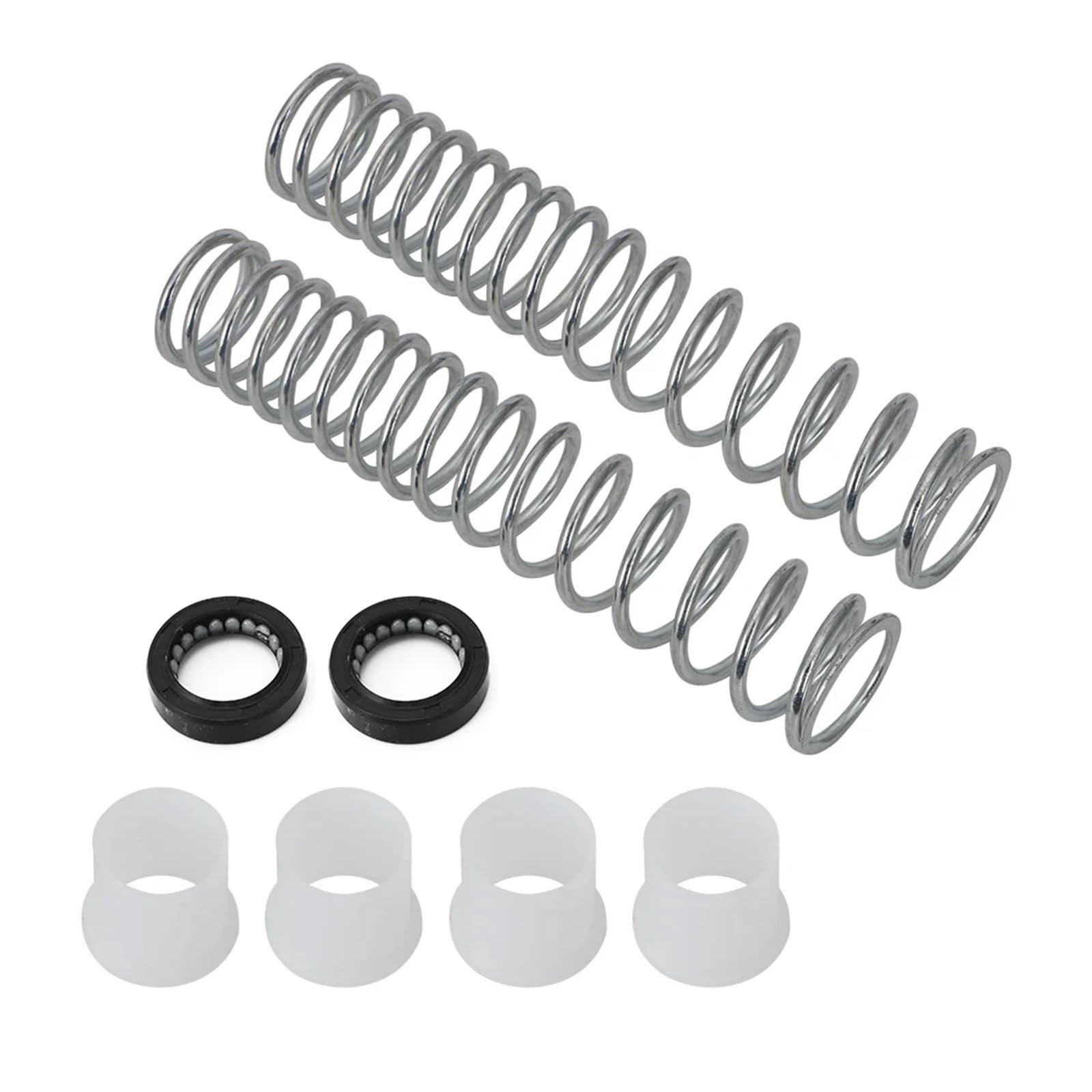 Polainas y Botas de Goma para Horquilla Delantera de Motocicleta, compatibles con Honda CT70 Trail 70 (1972-1979), CL70 SS50, Kit de reconstrucción.
