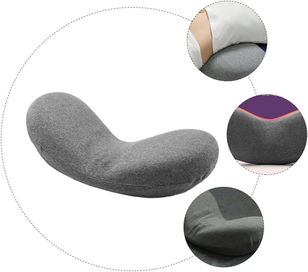 ABOOFAN Lumbar Pillow for Sleeping Practical Waist Pillow Back Support for Bed