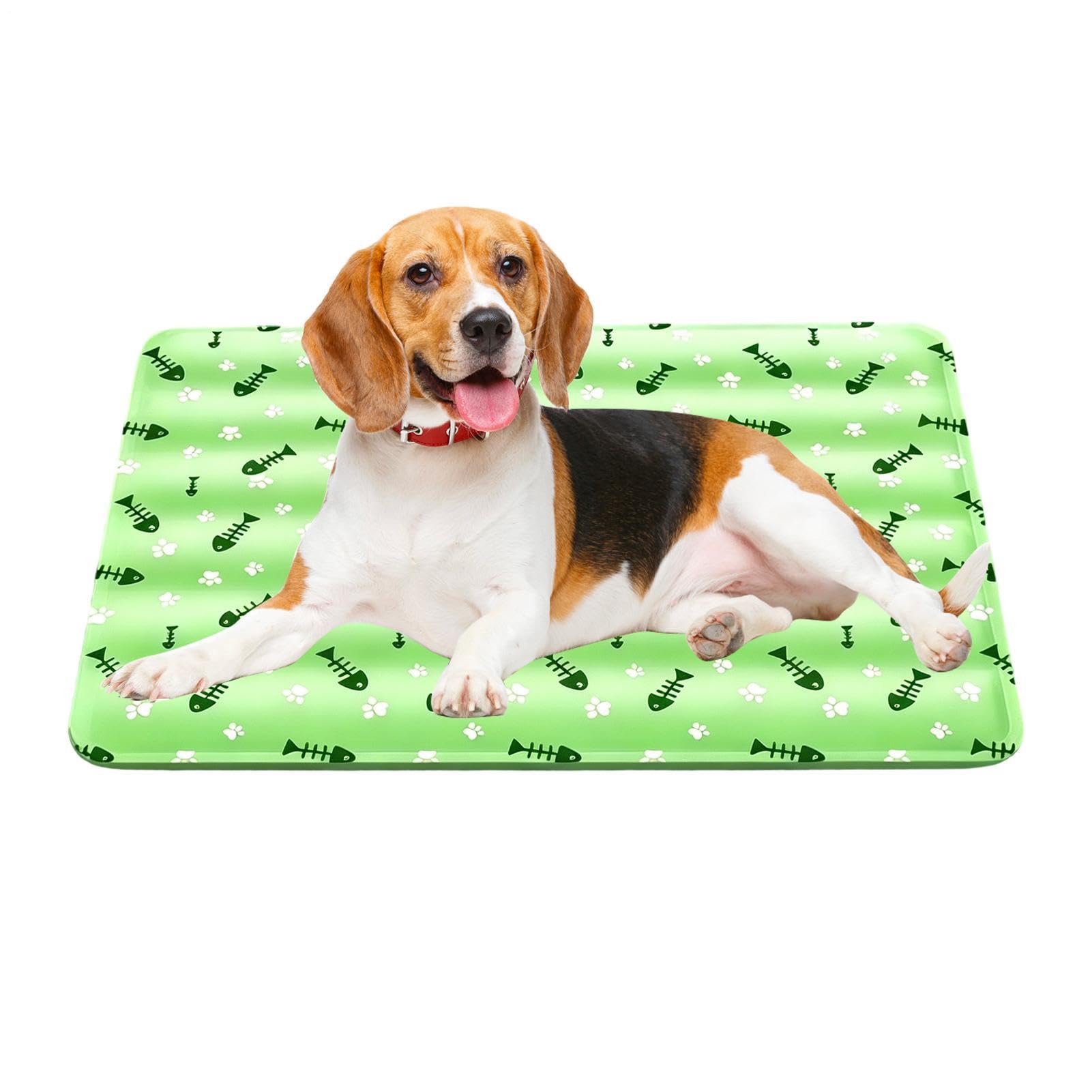 Coussin rafraîchissant pour chien soulage la chaleur tapis gel pliable